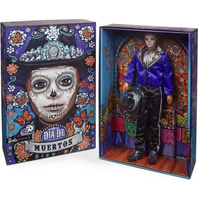 Samlerdukke Ken Barbie Dia De Muertos 2023