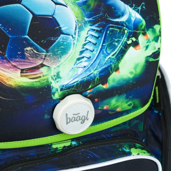BAAGL Skole Rygsæk Ergo Fodbold Spiller