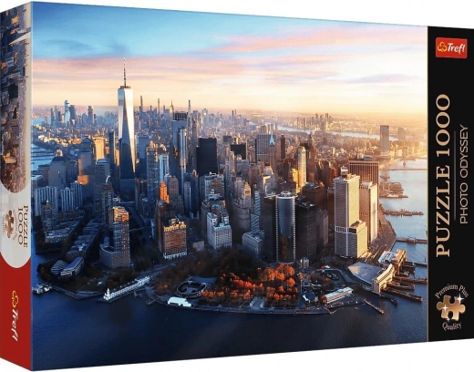 Puzzle TREFL Premium Plus Photo Odyssey: Manhattan, New York 1000 brikker