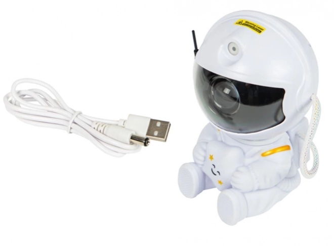 Stjerneprojektor siddende astronaut med fjernbetjening