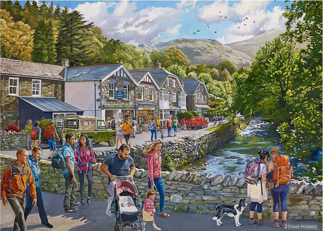 Puslespil Glenridding England 1000 brikker