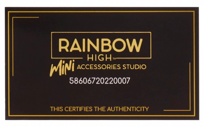 Taske Rainbow High Accessories Studio Series 1