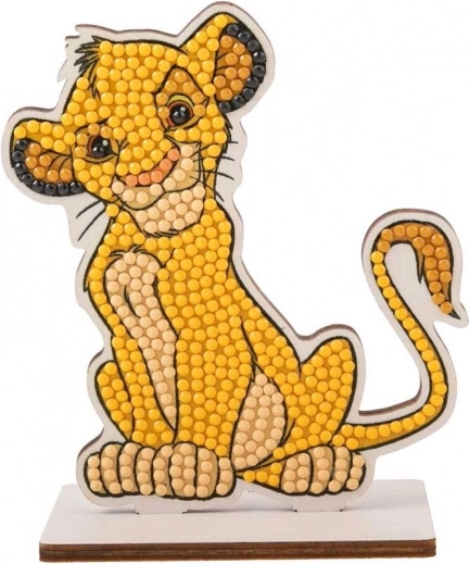 Diamantmaleri Løvernes konge Simba