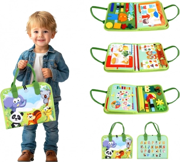 Sensorisk busybog Safari 2Kids Toys