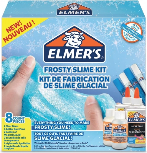 Elmer’s sæt til fremstilling af vinter-slim Frosty