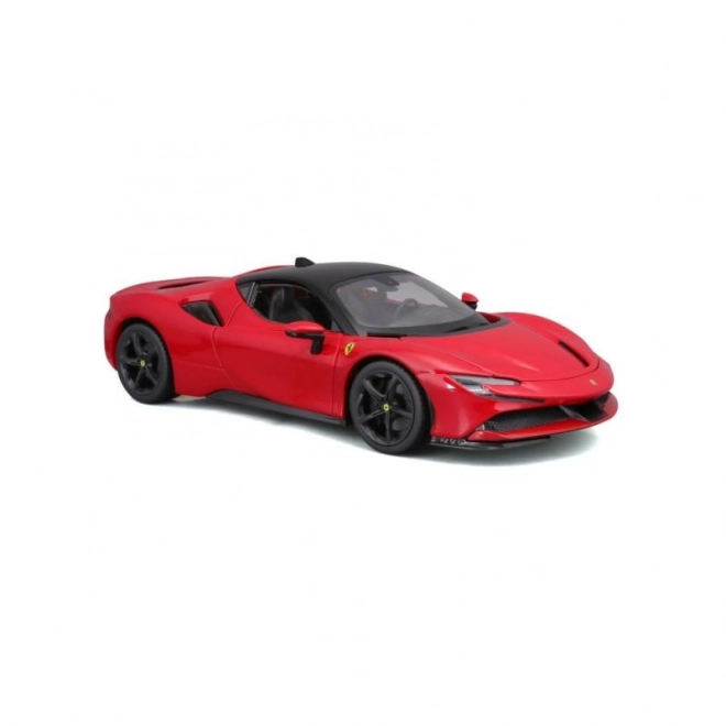 Metalmodel Ferrari SF90 Stradale rød 1:18
