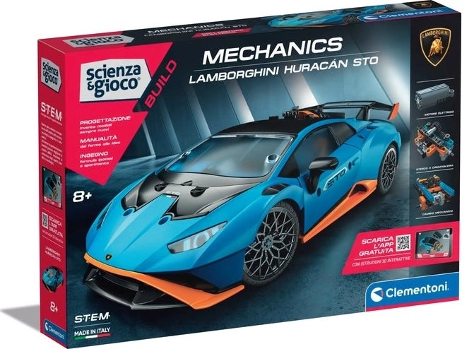 CLEMENTONI Science&Play Mekanisk laboratorium: Lamborghini Huracán STO