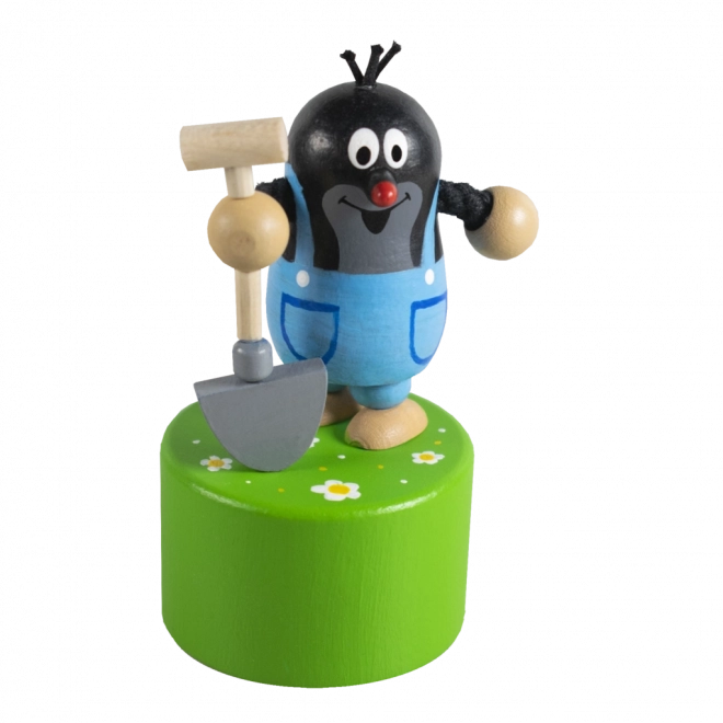 Detoa Tryk-ned-bamse med skovl