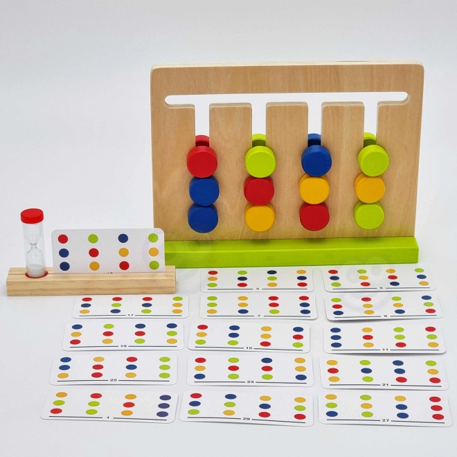 Logikspil i farverige klodser TOOKY TOY