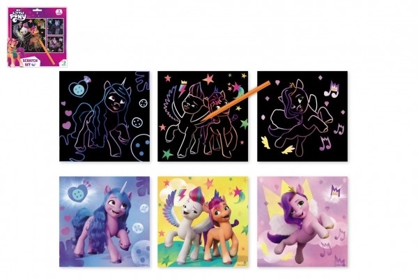 Skrabebilleder My Little Pony 20x20 cm