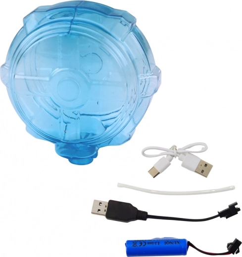 Genopladeligt batteri og USB-kabel medfølger