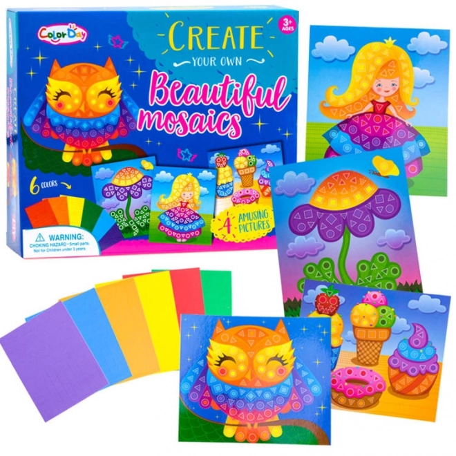 Kreativ skum mosaik Ugle – A