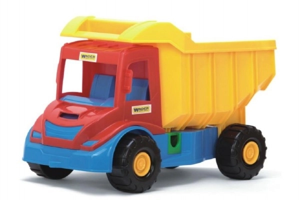 Auto multifunktionel lastbil vippevogn plast 38cm ass 3 farver 12m+ Wader