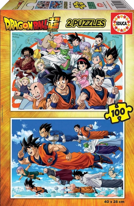 Educa Puzzle Dragon Ball Super 2x100 Brikker