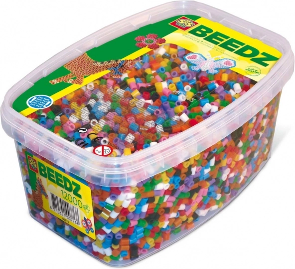 Kreativt sæt med strygeperler SES Creative Beedz Mix 12.000 stk.