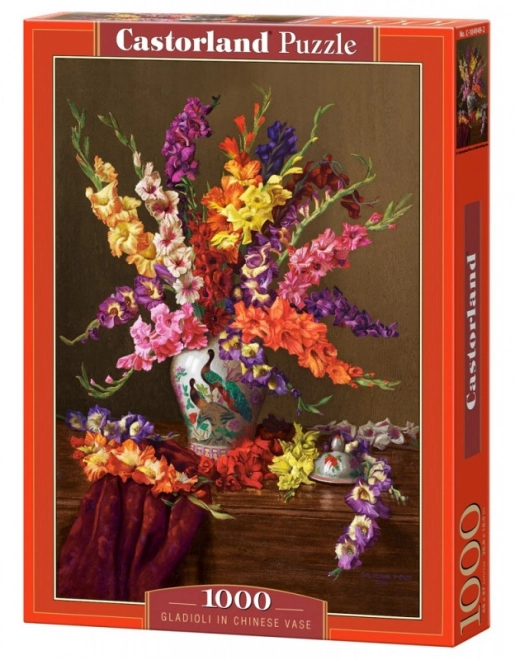 Puslespil 1000 stk. Gladiolus i kinesisk vase