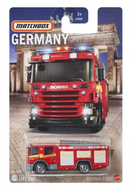 Samling af europæiske modellbiler fra Matchbox
