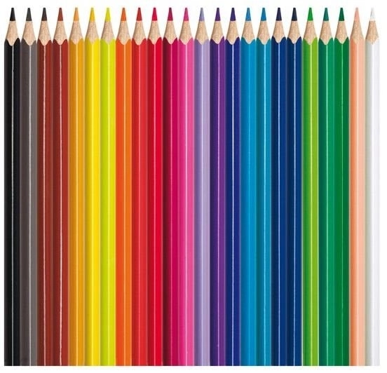 MAPED Trekantede Farveblyanter Color'Peps 24 stk