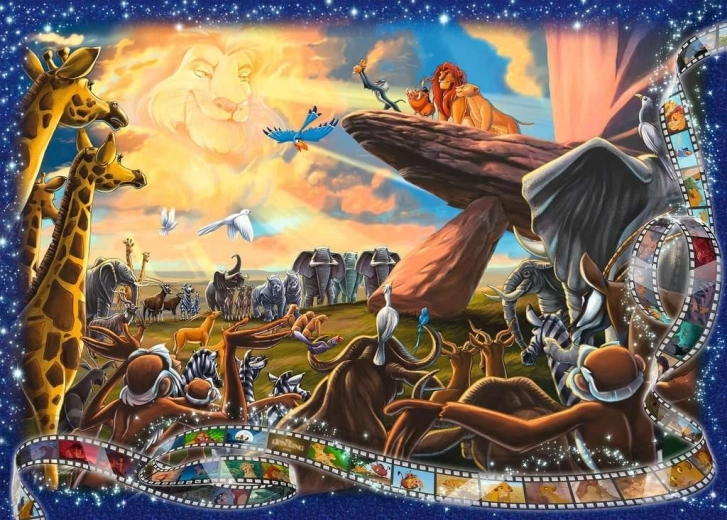 RAVENSBURGER puslespil Løvernes konge 1000 brikker
