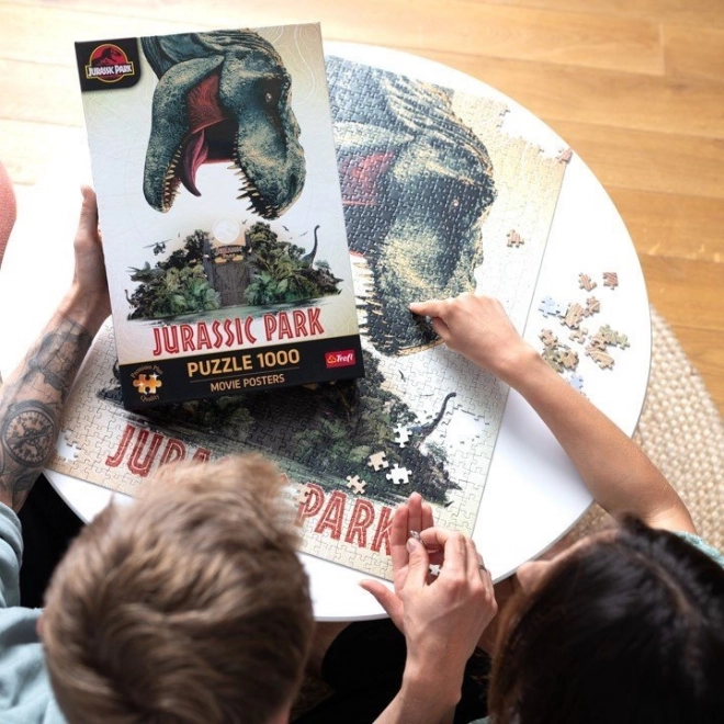 TREFL Puzzle Premium Plus Jurassic Park: Filmplakat 1000 brikker