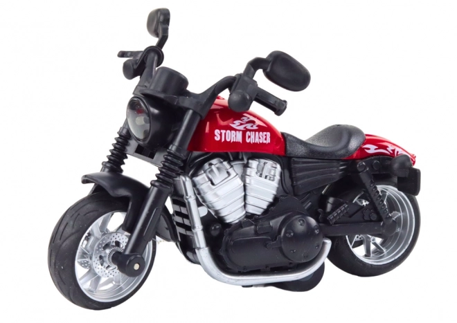 Storm Chaser motorcykel med friktionsdrev