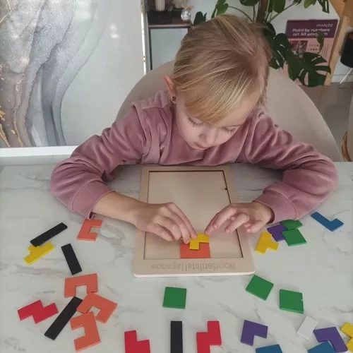 Træpuslespil / tetris Kruzzel 22667
