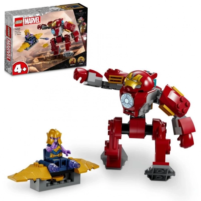 Lego Marvel Iron Man Hulkbuster mod Thanos