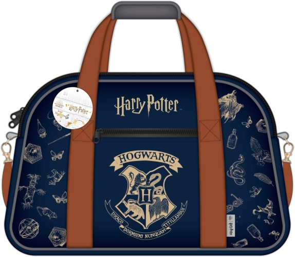 Harry Potter sportstaske navy & gold