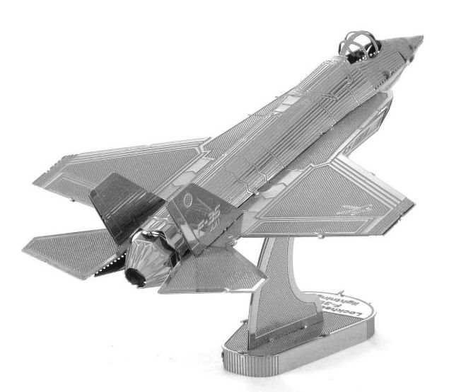 Metal Earth 3D puslespil jagerfly F-35 Lightning II