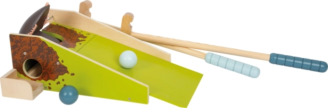 Børn mini-golf med muldvarp small foot