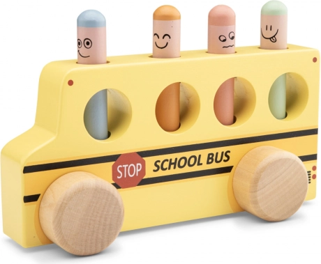Pop-up – hoppepinde – skolebus