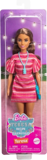 Barbie Teresa – filmpuppe fra historien Barbie og Teresa: Opskrift på venskab