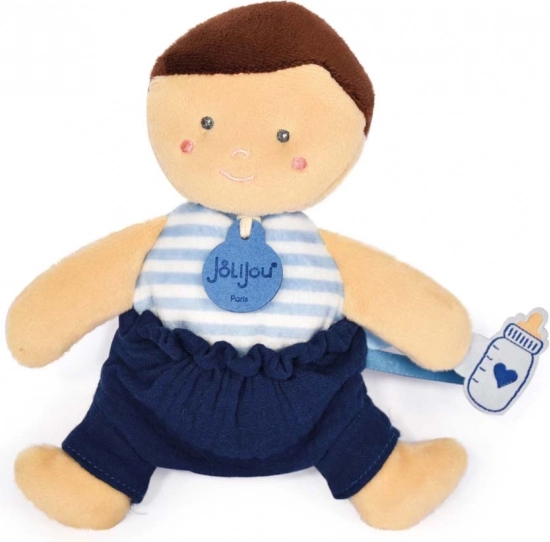 Doudou Jolijou dukke 18 cm blå