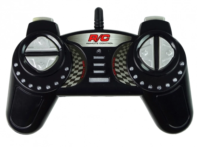 Sports racing RC bil 1:18 Corvette C6.R rød 2.4G med belysning