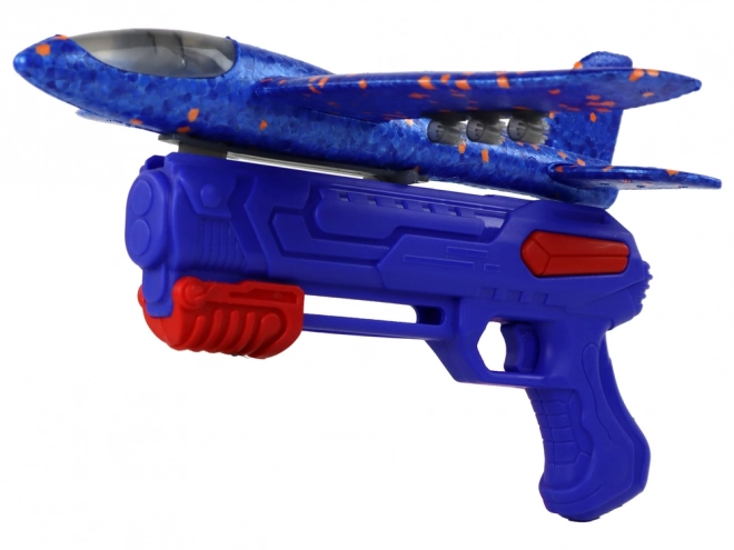 Sæbeboble-pistol Aeroplane Blue