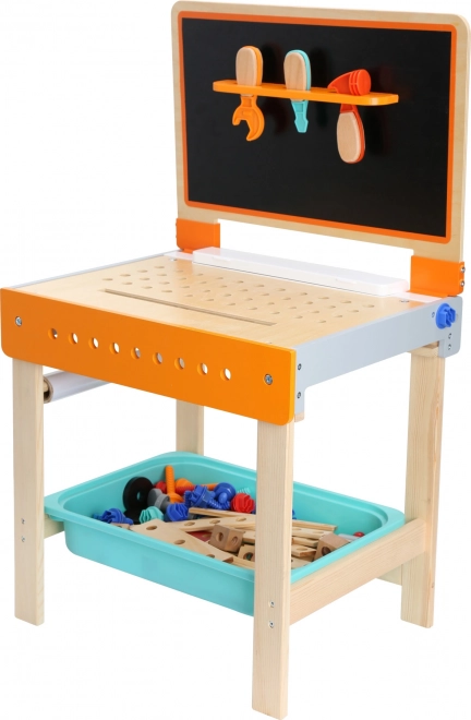 Træ foldbar arbejdsbord til børn 2-i-1