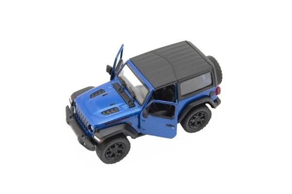 Metalbil Kinsmart Jeep Wrangler 2018 med tilbagespoling 12,5cm