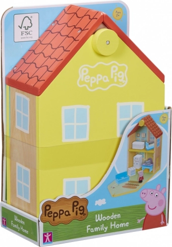 Træhus Peppa Gris