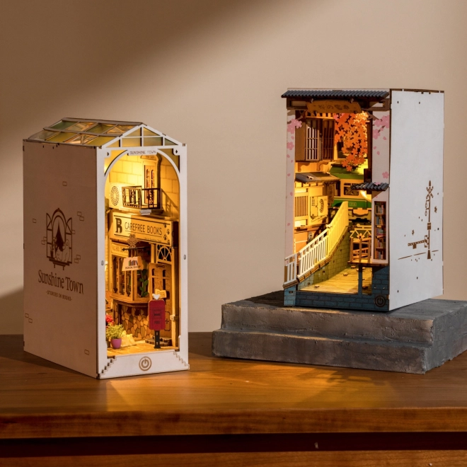 RoboTime miniatur dukkehus Sakura Allé