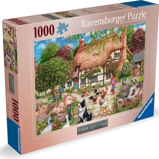 Ravensburger Puslespil Landhus på landet 1000 brikker
