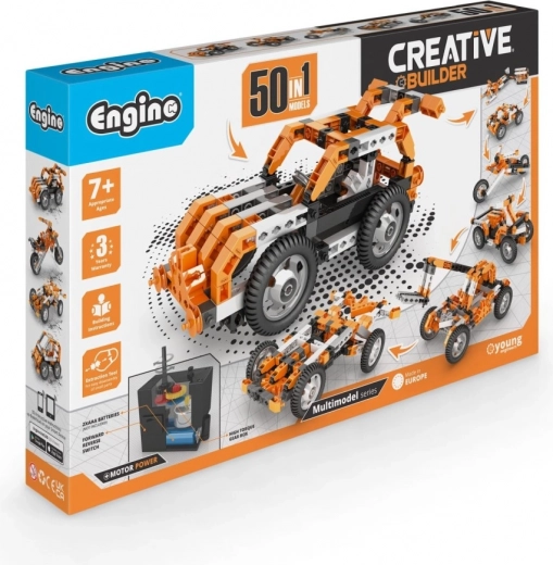 Motor med gearkasse til levende modeller