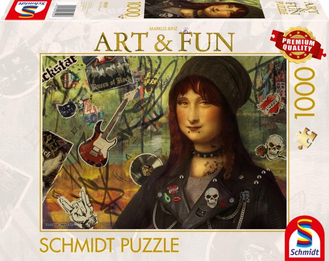 Puslespil SCHMIDT Art&Fun: Mona Lisa 1000 brikker
