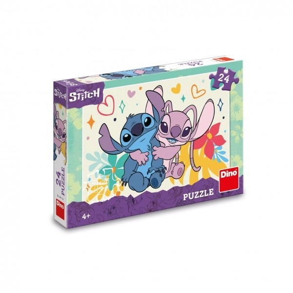 STITCH EN ENGL 24 Puslespil FSC