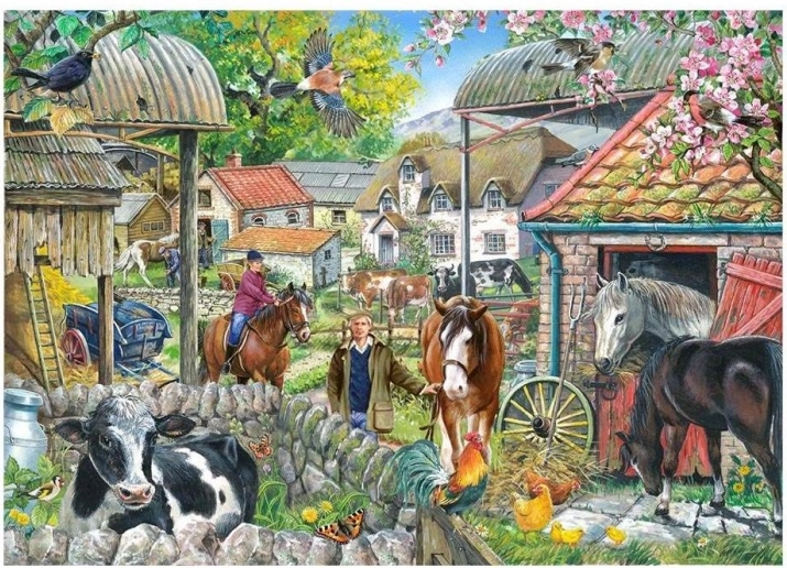 Puslespil Farm BIG 250 brikker