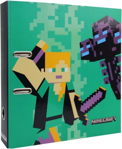 Minecraft A4 ringbind med løftestang