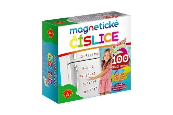 Magnetiske tal til køleskabet
