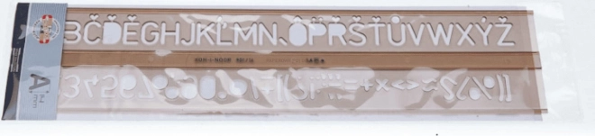 KOH-I-NOOR Skabelon for bogstaver
