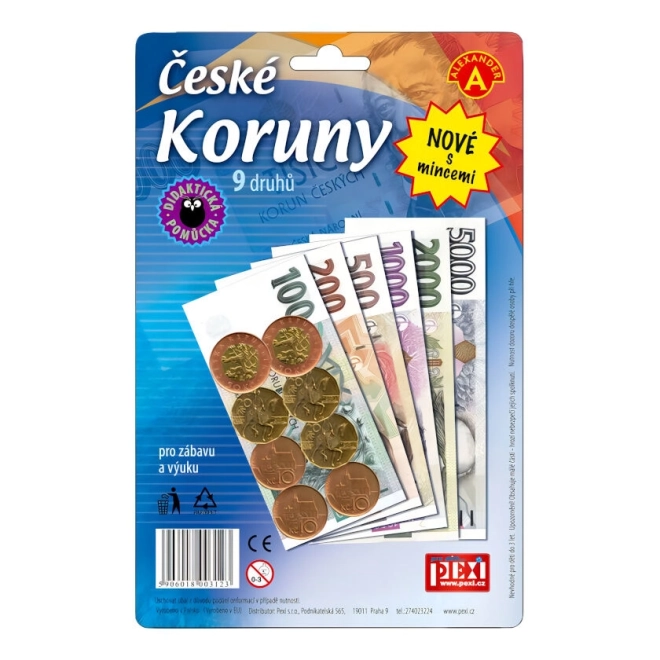 Tjekkiske sedler og mønter