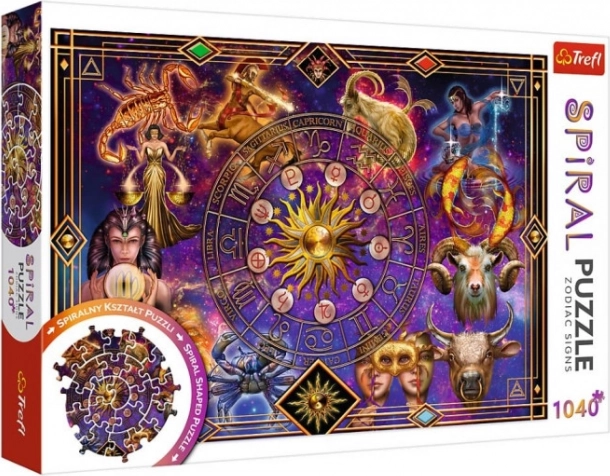 Astrologisk motiv med stjernetegn