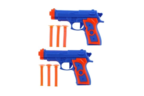 To pistoler med sugekopammunition - 15 cm